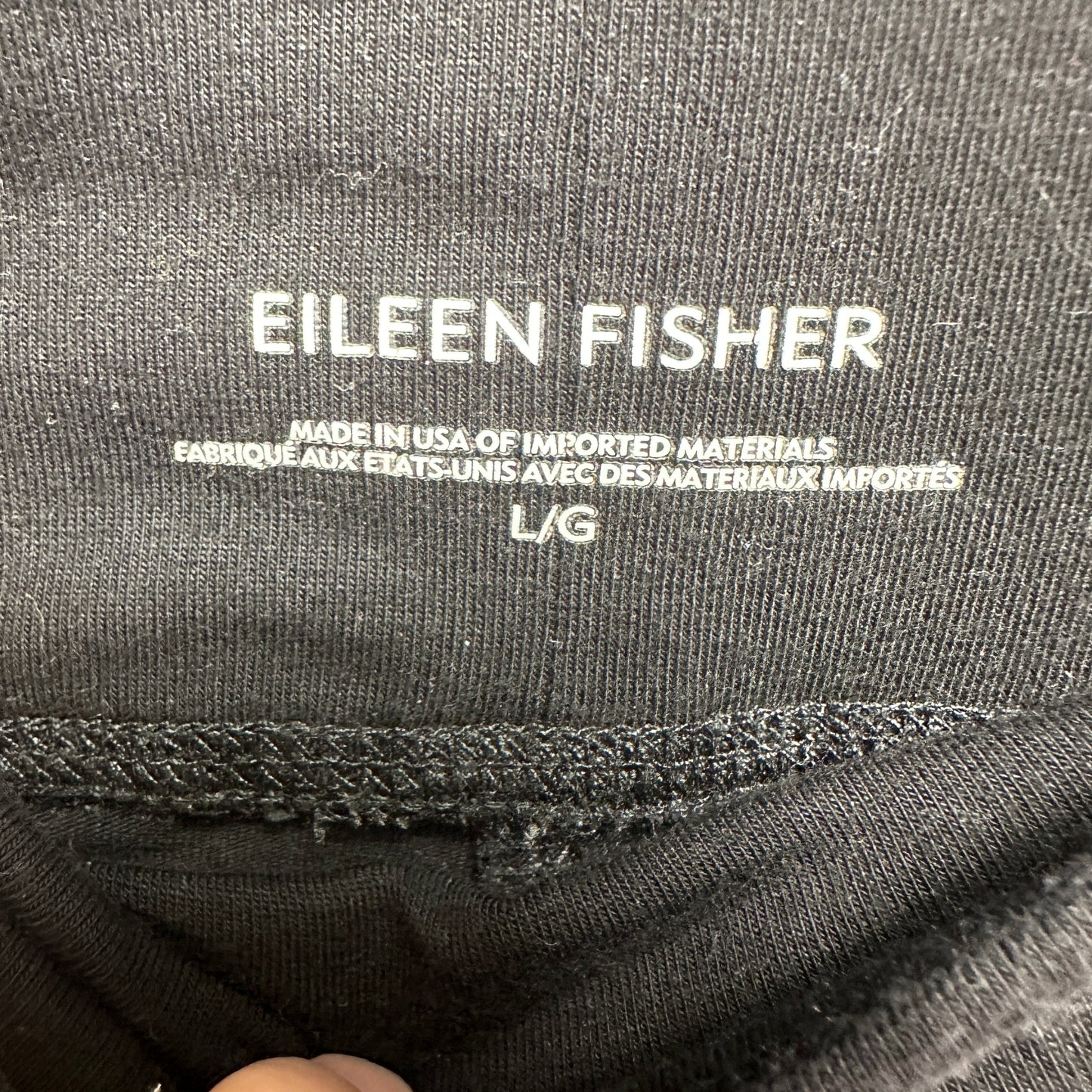 Jogger Pants Designer Eileen Fisher, Size L