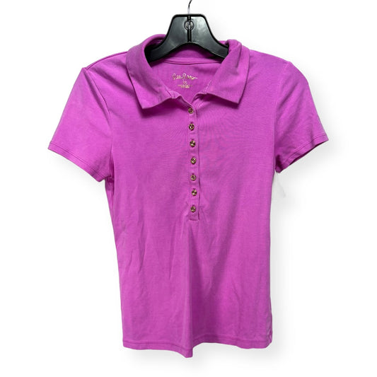 Reema Polo in Crocus Petal Pink Designer Lilly Pulitzer, Size XS