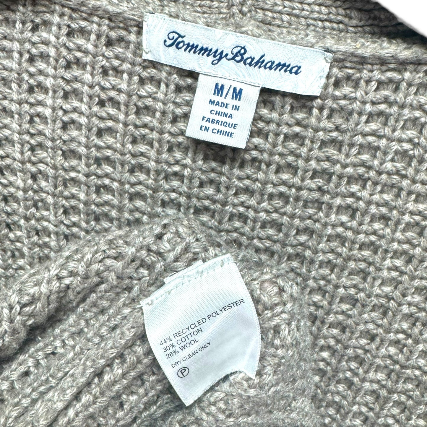 Sweater Cardigan By Tommy Bahama In Taupe, Size: M