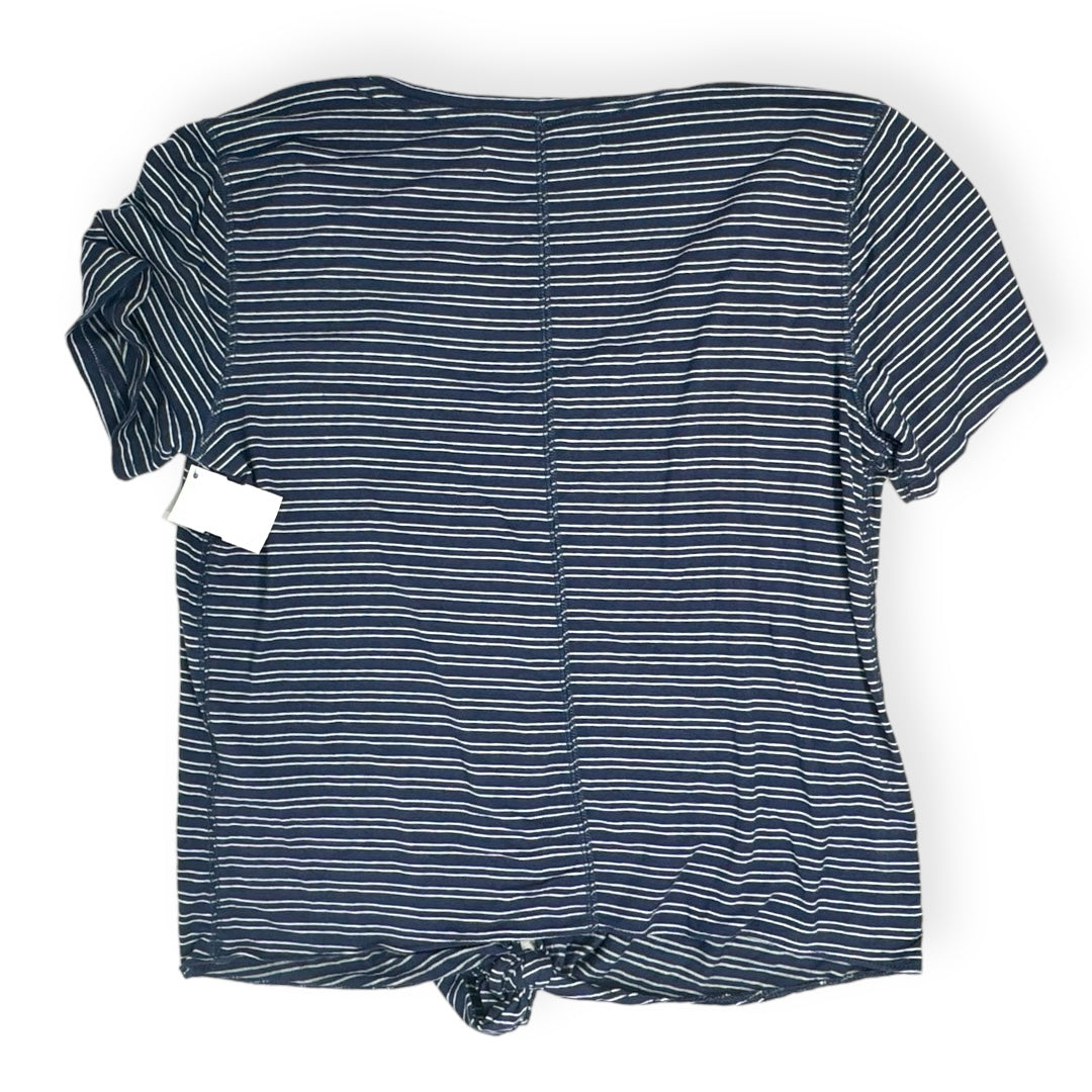 Striped Pattern Top Short Sleeve Abercrombie And Fitch, Size S