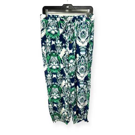 Blue & Green Pants Designer Nicole Miller, Size S