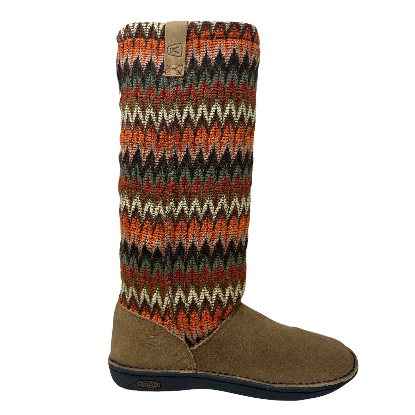 Auburn Navajo Print Boots By Keen In Multi-colored, Size: 9