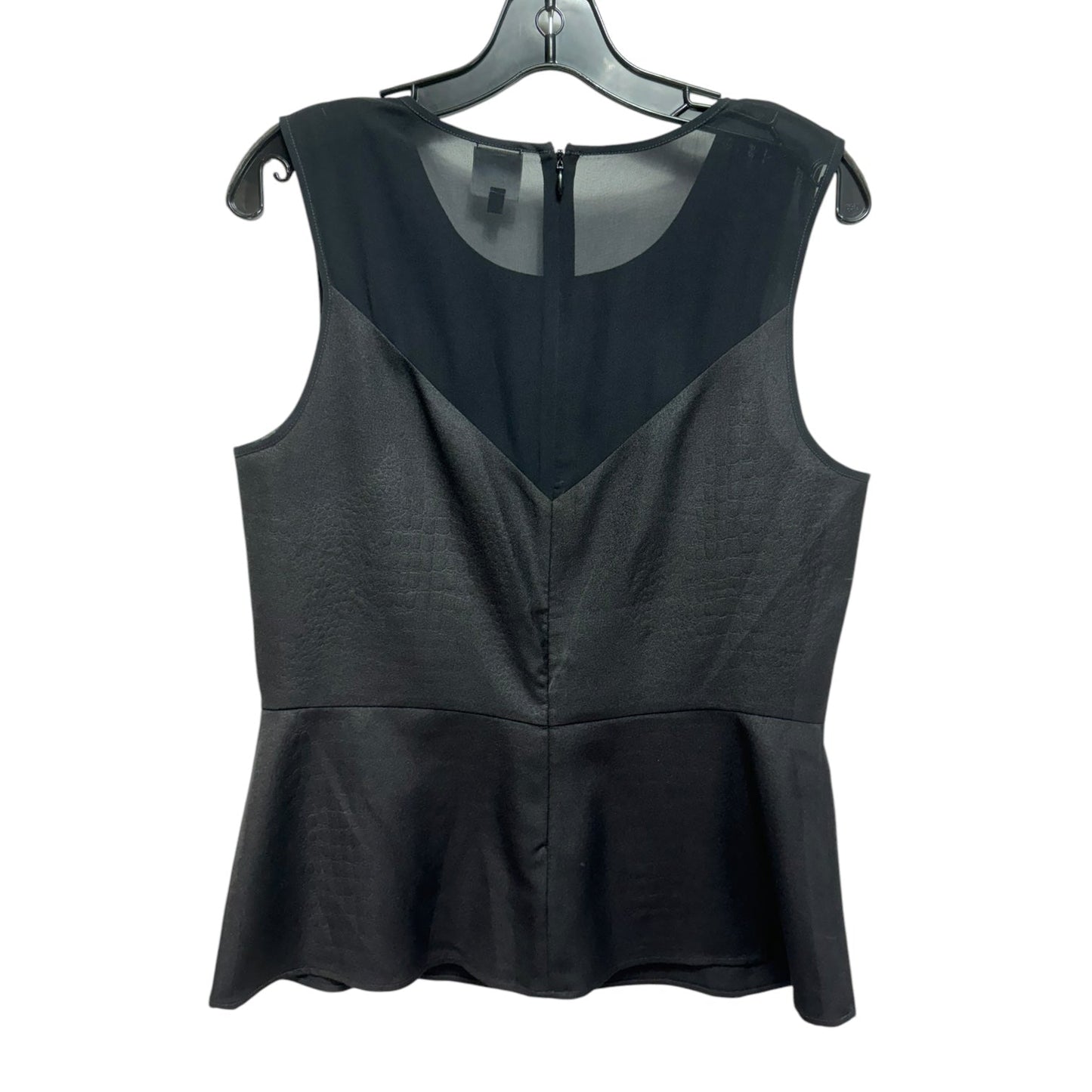 Top Sleeveless By Cabi In Black, Size: 8