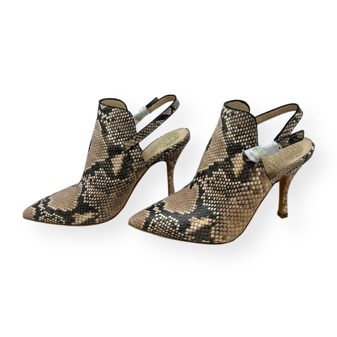 Snakeskin Print Shoes Heels Stiletto Vince Camuto, Size 7