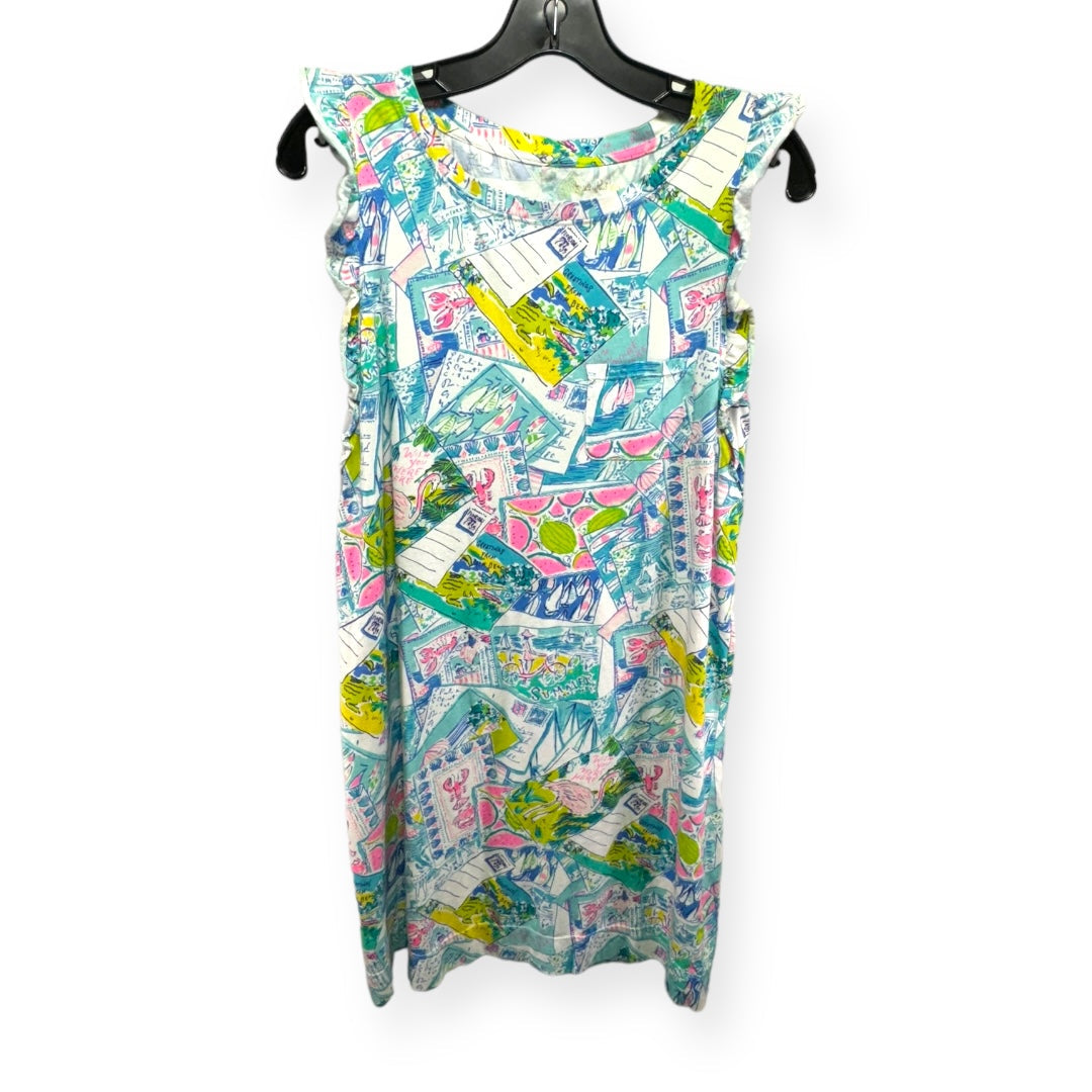 Liana Dress in Wish You Were Here Designer Lilly Pulitzer, Size M