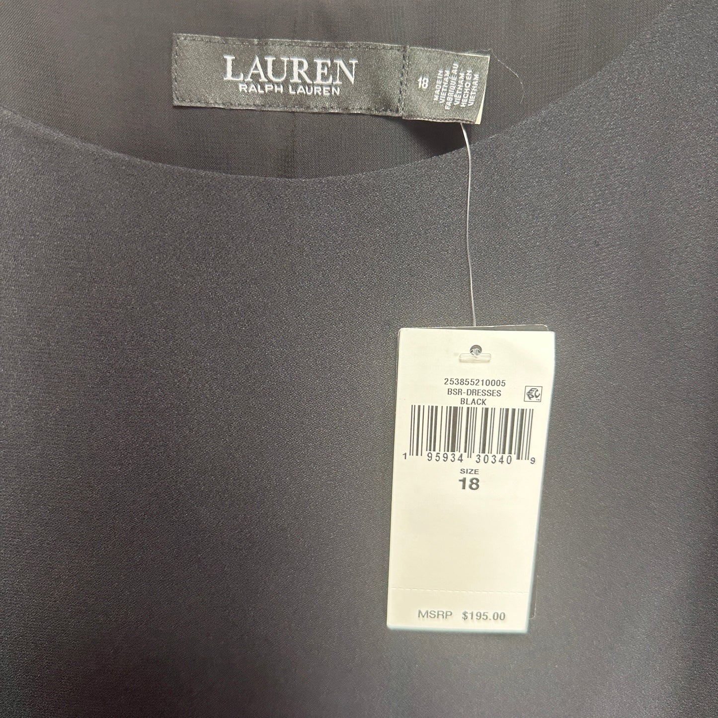 Cape Midi Dress  Lauren By Ralph Lauren, Size 18