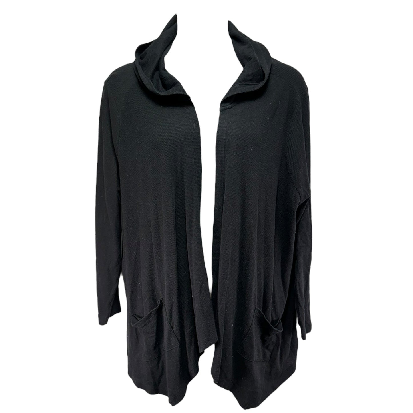 Cardigan By Sonoma In Black, Size: 2x