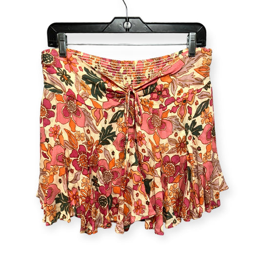 Ellie Mini Skort By Free People In Floral Print, Size: M