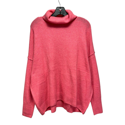 Sweater By Vince Camuto In Pink, Size: L