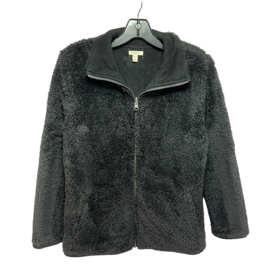 Jacket Fleece By Sonoma In Black, Size: Petite   S