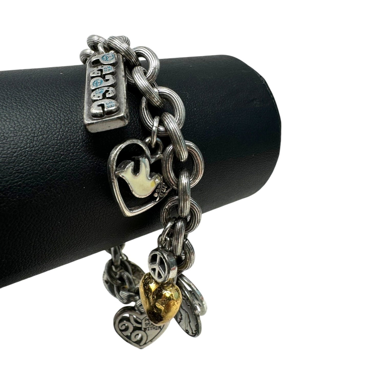 Limited Edition Dream Peace Charm Bracelet  By Brighton, Size: 0