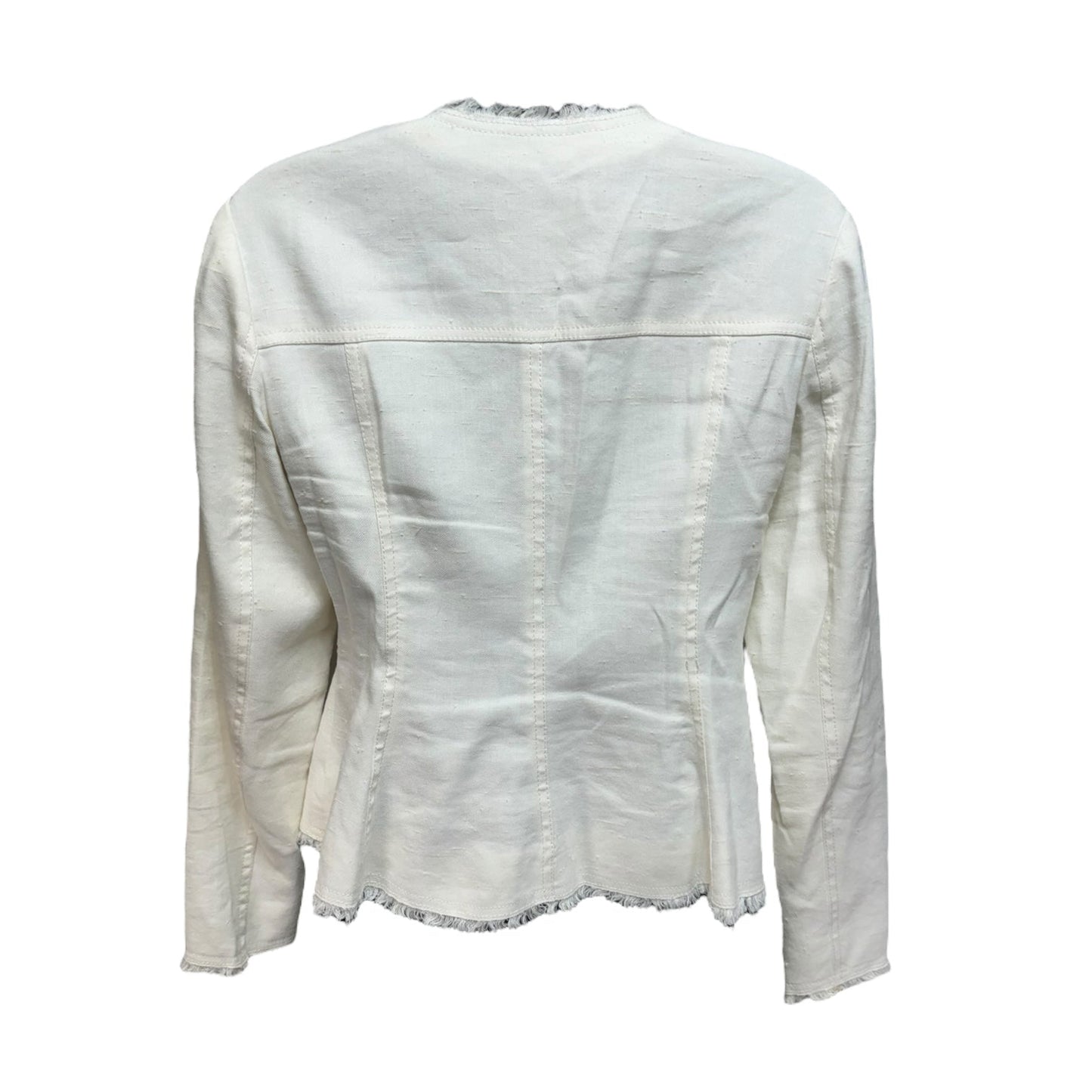 Jacket Other By Rebecca Taylor In Cream, Size: 0