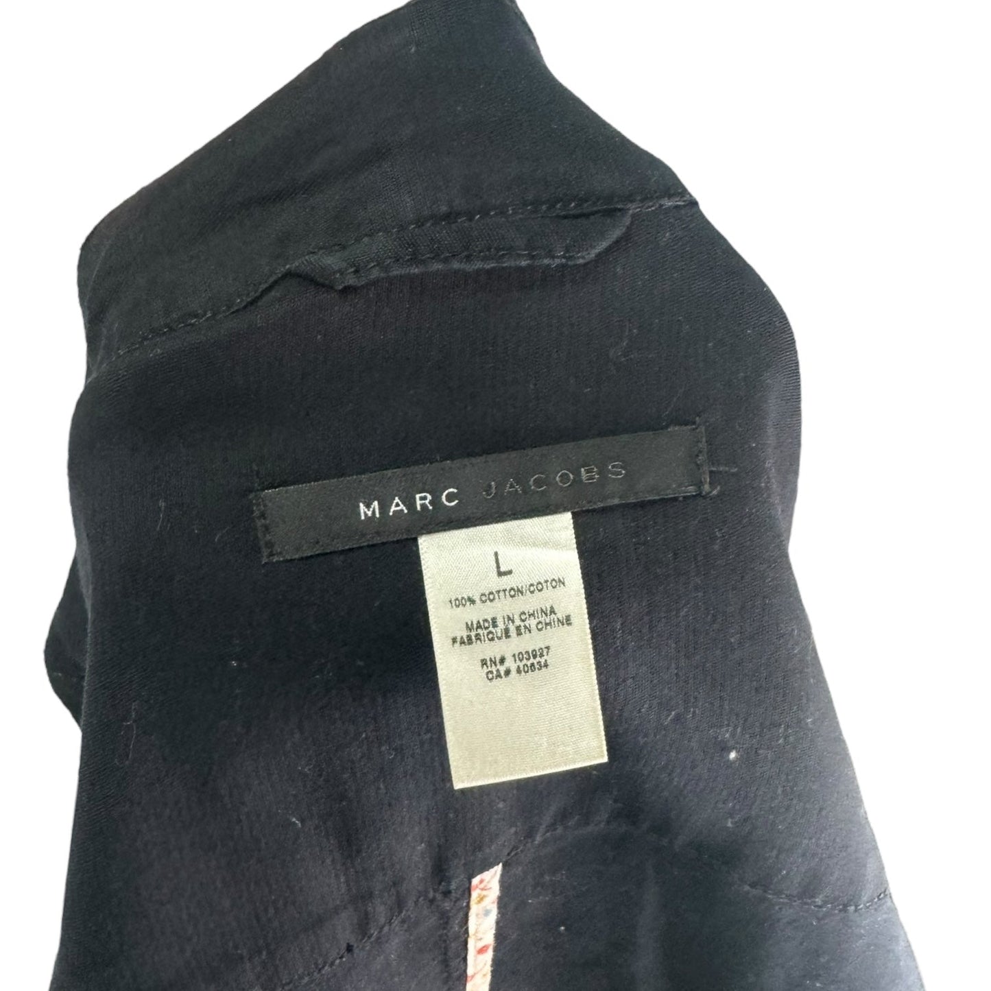 Jacket Designer By Marc By Marc Jacobs In Black, Size: L