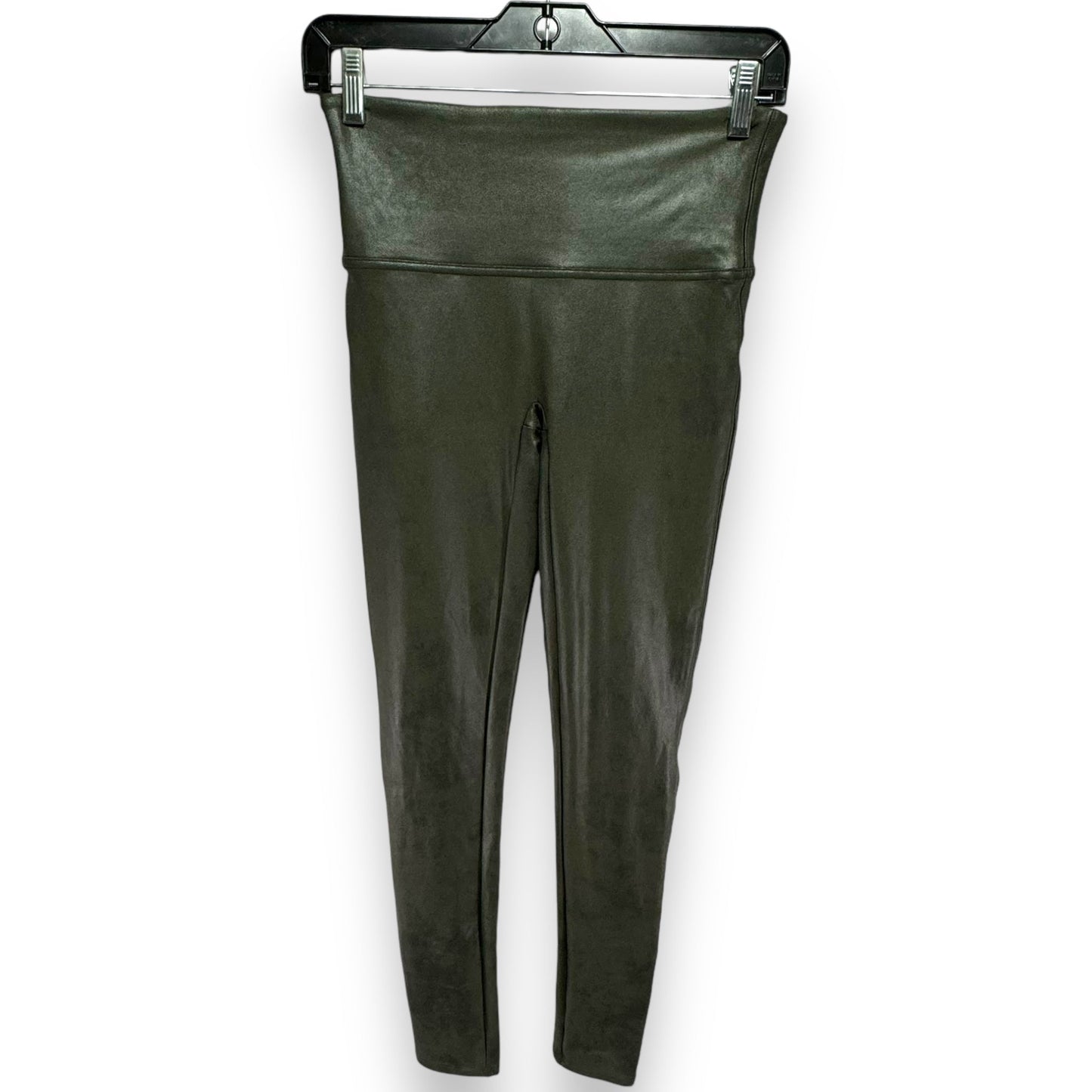 Pants Leggings By Spanx In Green, Size: M