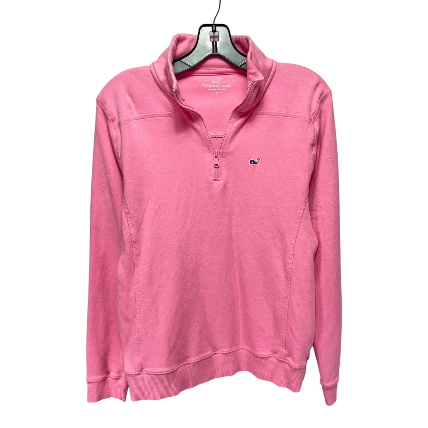 Athletic Sweatshirt Collar By Vineyard Vines In Pink, Size: S