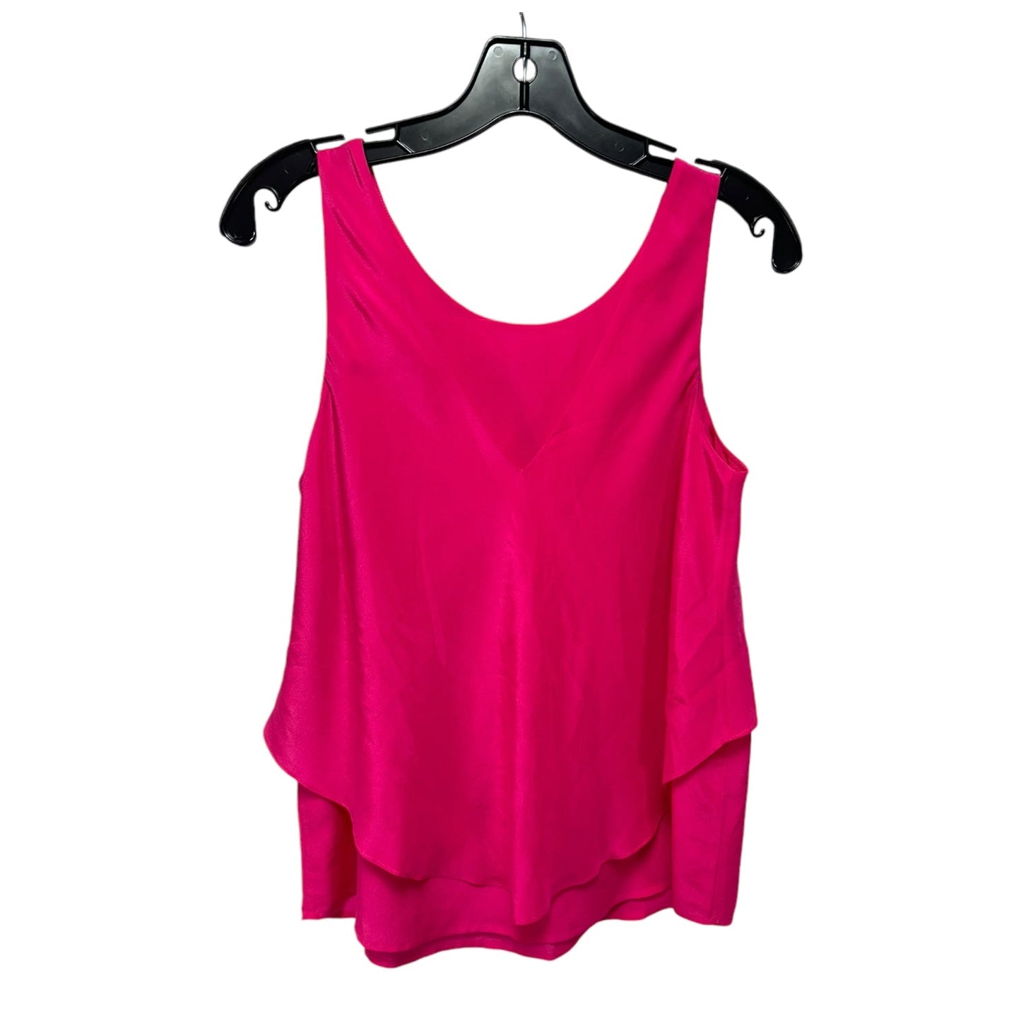 Silk Top Sleeveless By Trina Turk In Pink, Size: S