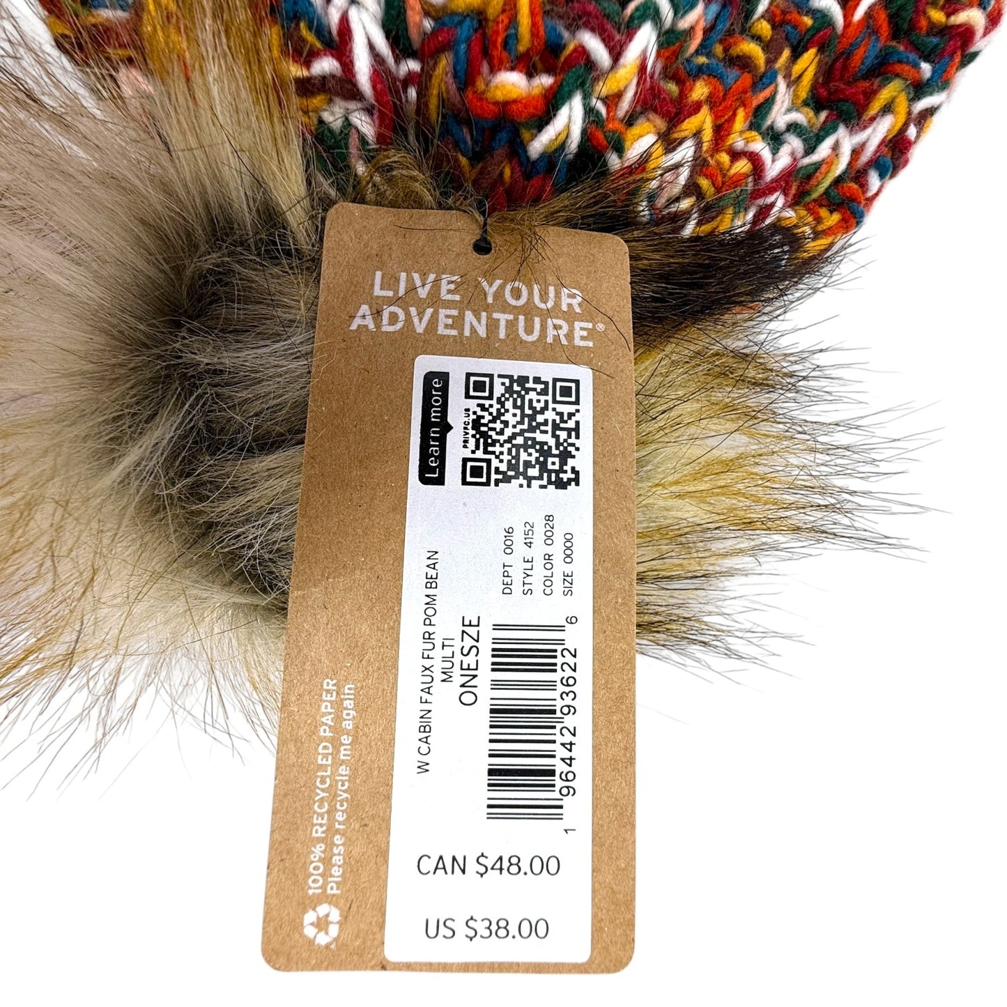 Cabin Faux Fur Beanie By Eddie Bauer