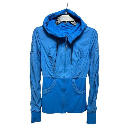 Athletic Jacket By Lululemon In Blue, Size: S