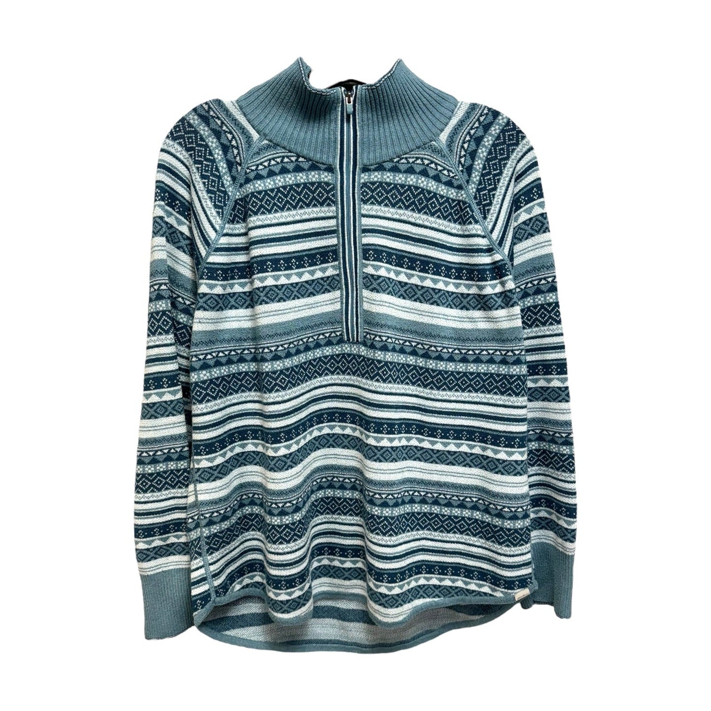 Sweater By Eddie Bauer In Blue, Size: L