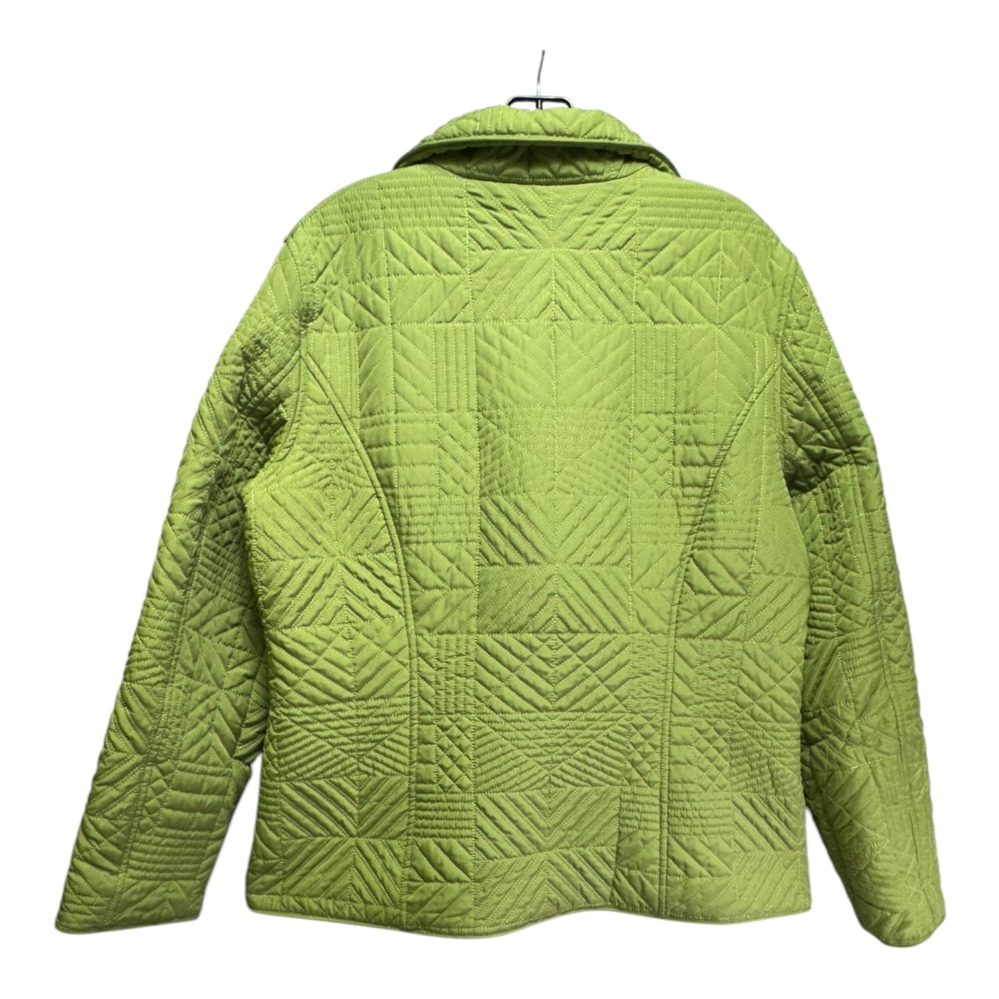 Jacket Puffer & Quilted By Weatherproof In Green, Size: L