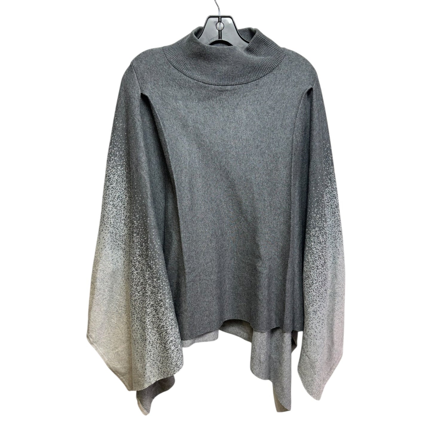 Poncho By J Mclaughlin In Grey, Size: Osfm