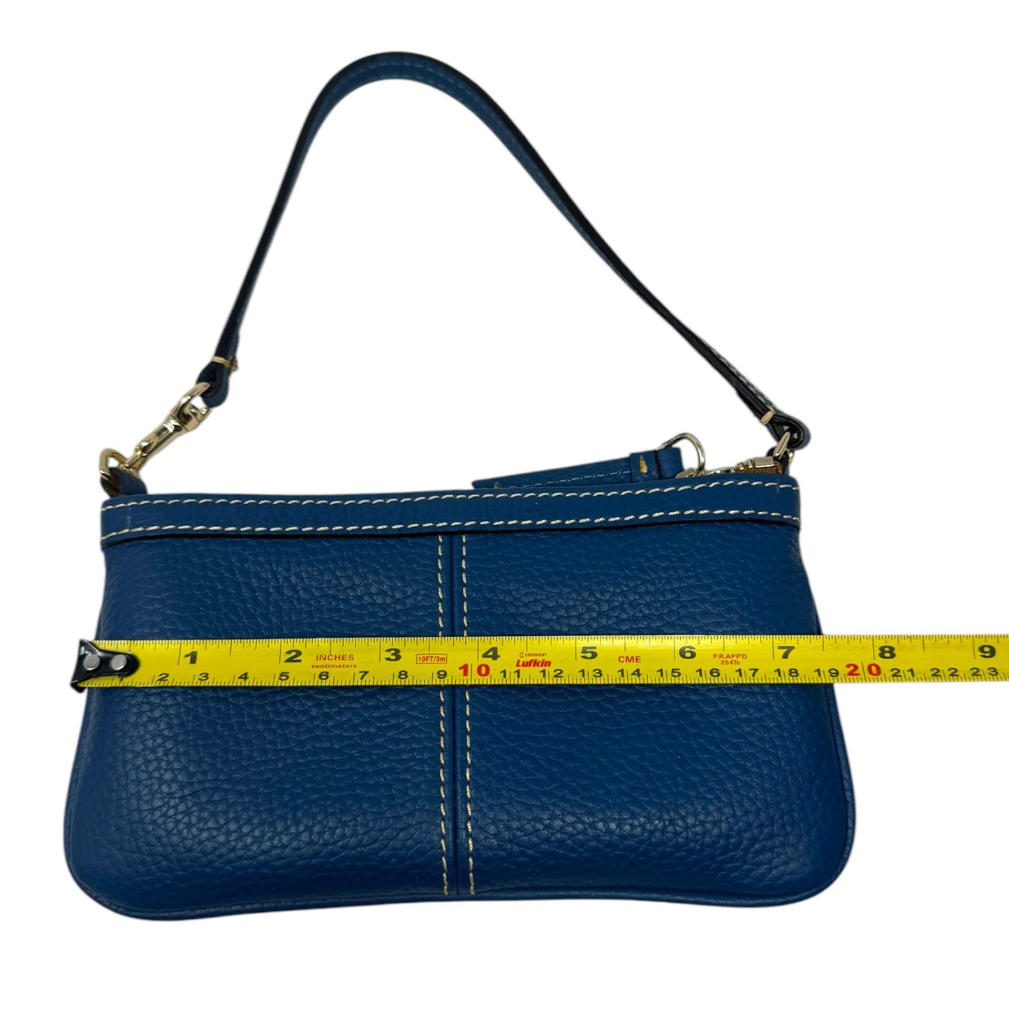 Pebbled Leather Slim Wristlet Designer By Dooney And Bourke, Size: Medium