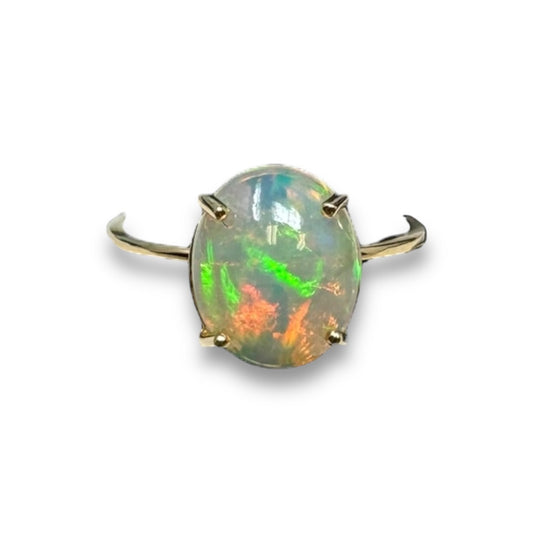 Opal Ring Sterling Silver Unbranded, Size: 7