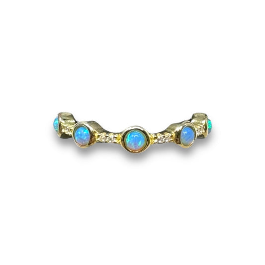 Opal Ring Unbranded, Size: 7