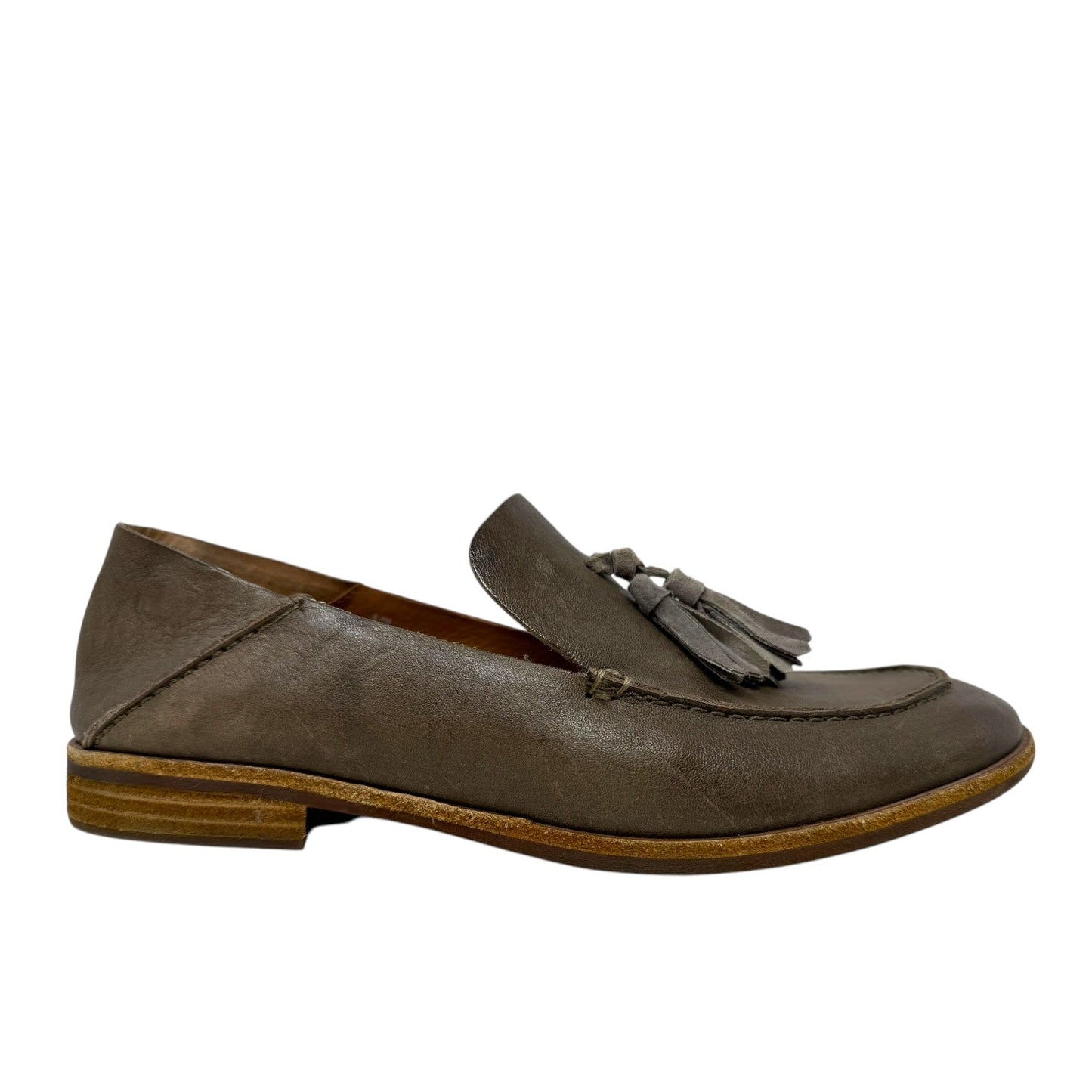 Tinga Full Grain Leather Loafers By Kork Ease In Brown, Size: 8.5