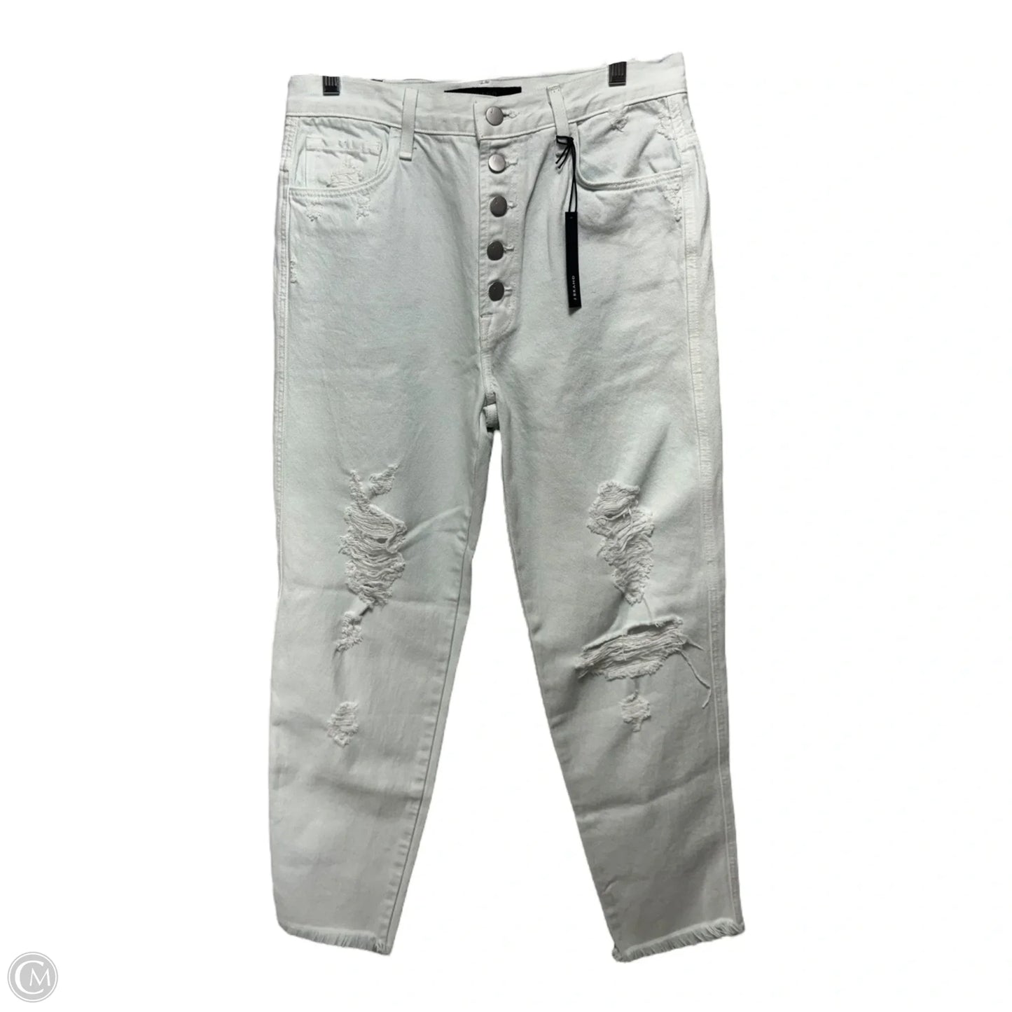 Jeans Straight By J Brand In Aqua, Size: 4