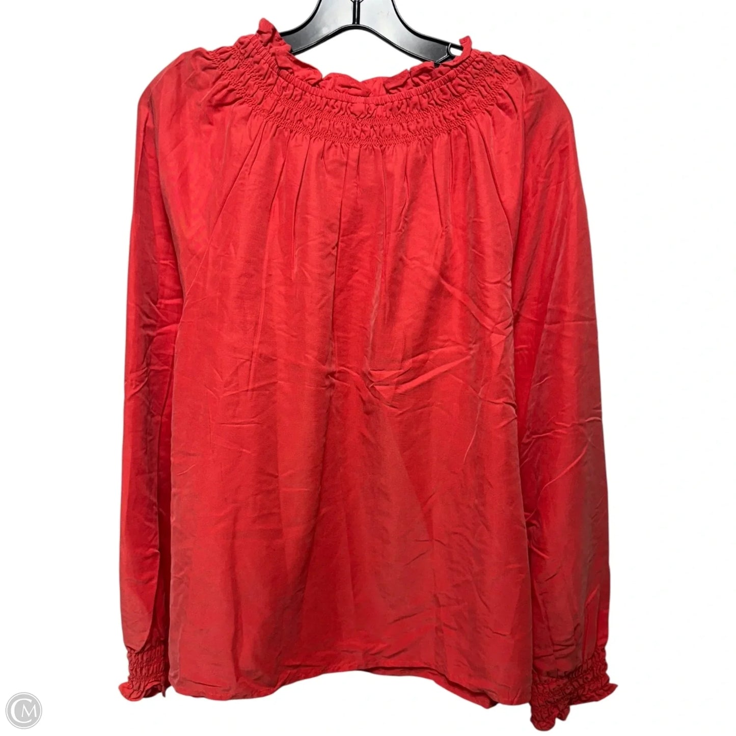 Top Long Sleeve By Crown And Ivy In Red, Size: Xl