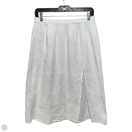 Gauze Skirt Midi By J. Crew In White, Size: S