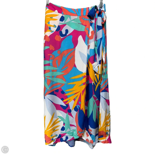 Skirt Midi By J. Crew In Multi-colored, Size: Xxs