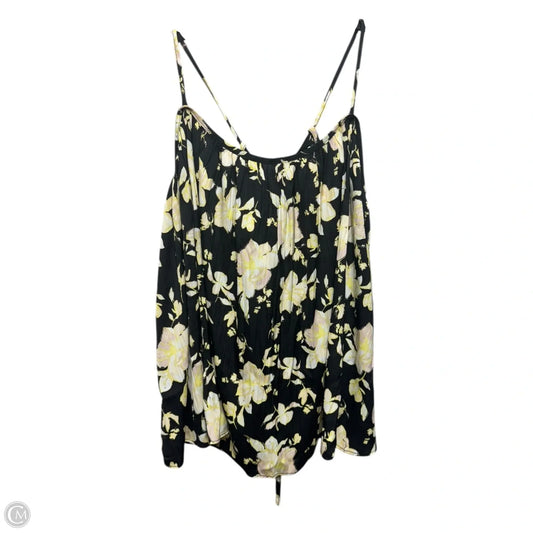 Top Sleeveless By Free People In Floral Print, Size: M