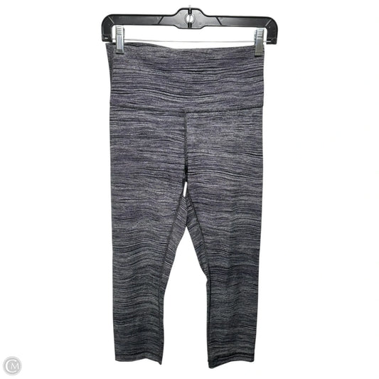 Athletic Leggings By Lululemon In Grey, Size: 6