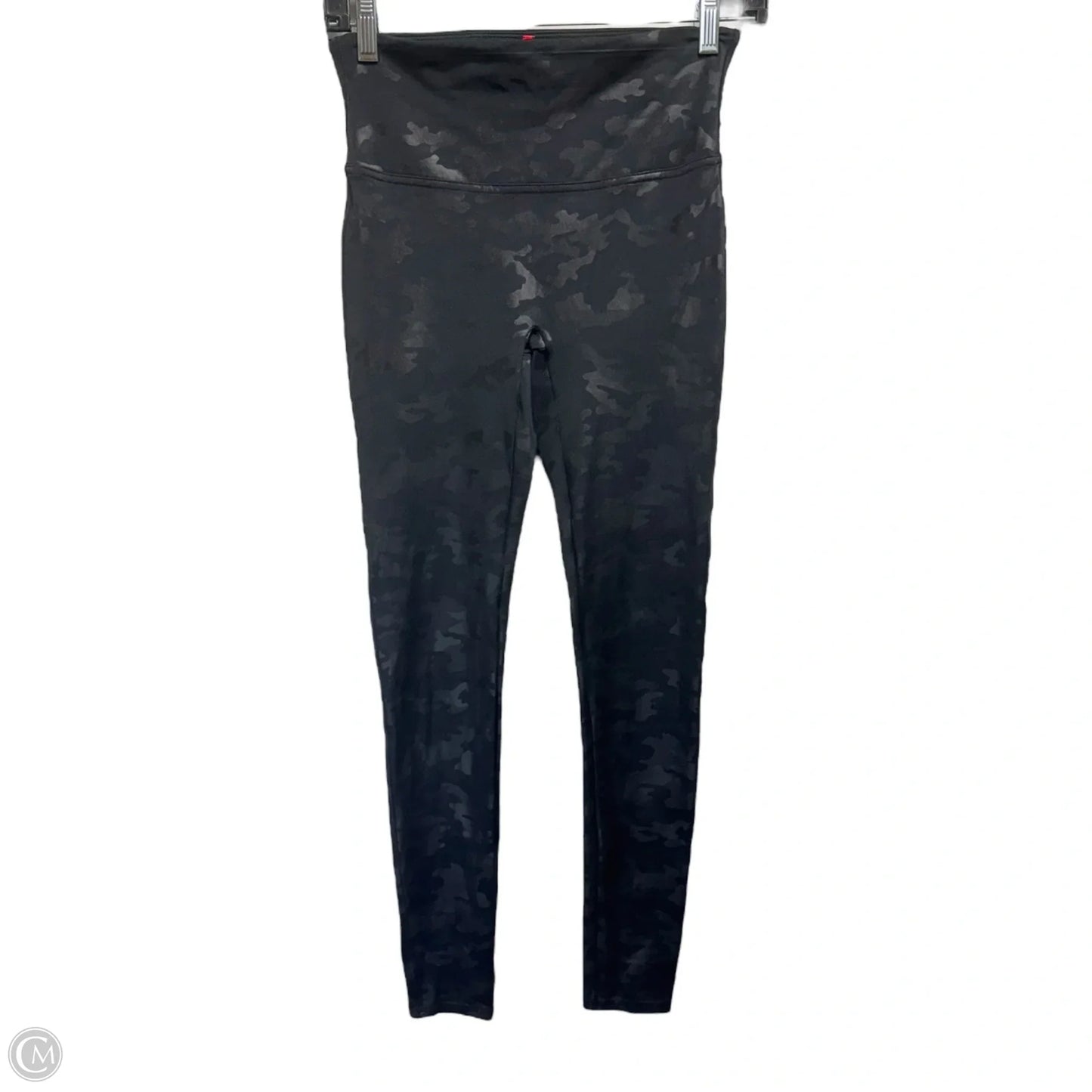 Athletic Leggings By Spanx In Camouflage Print, Size: M