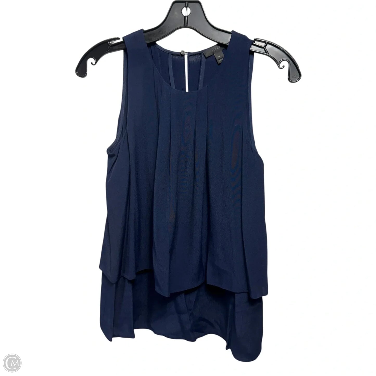 Top Sleeveless By J. Crew In Blue, Size: 0
