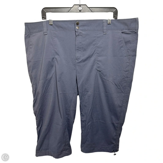 Athletic Capris By Columbia In Blue, Size: 20