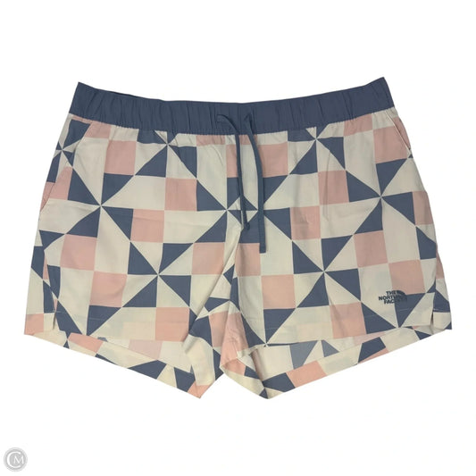 Athletic Shorts By The North Face In Geometric Pattern, Size: Xxl