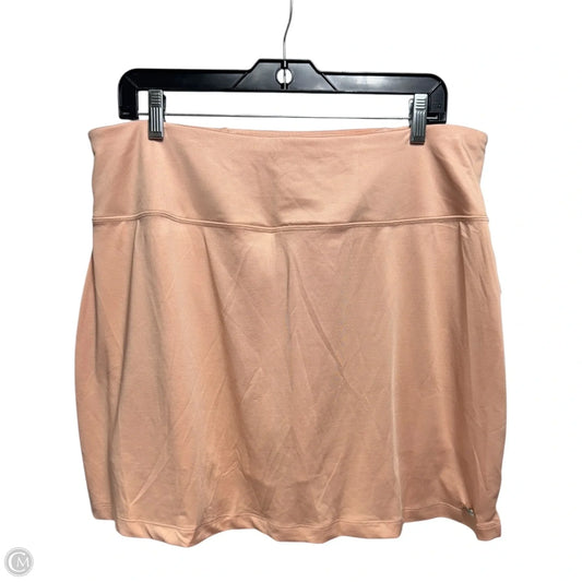 Athletic Skort By T Tahari In Peach, Size: 1x