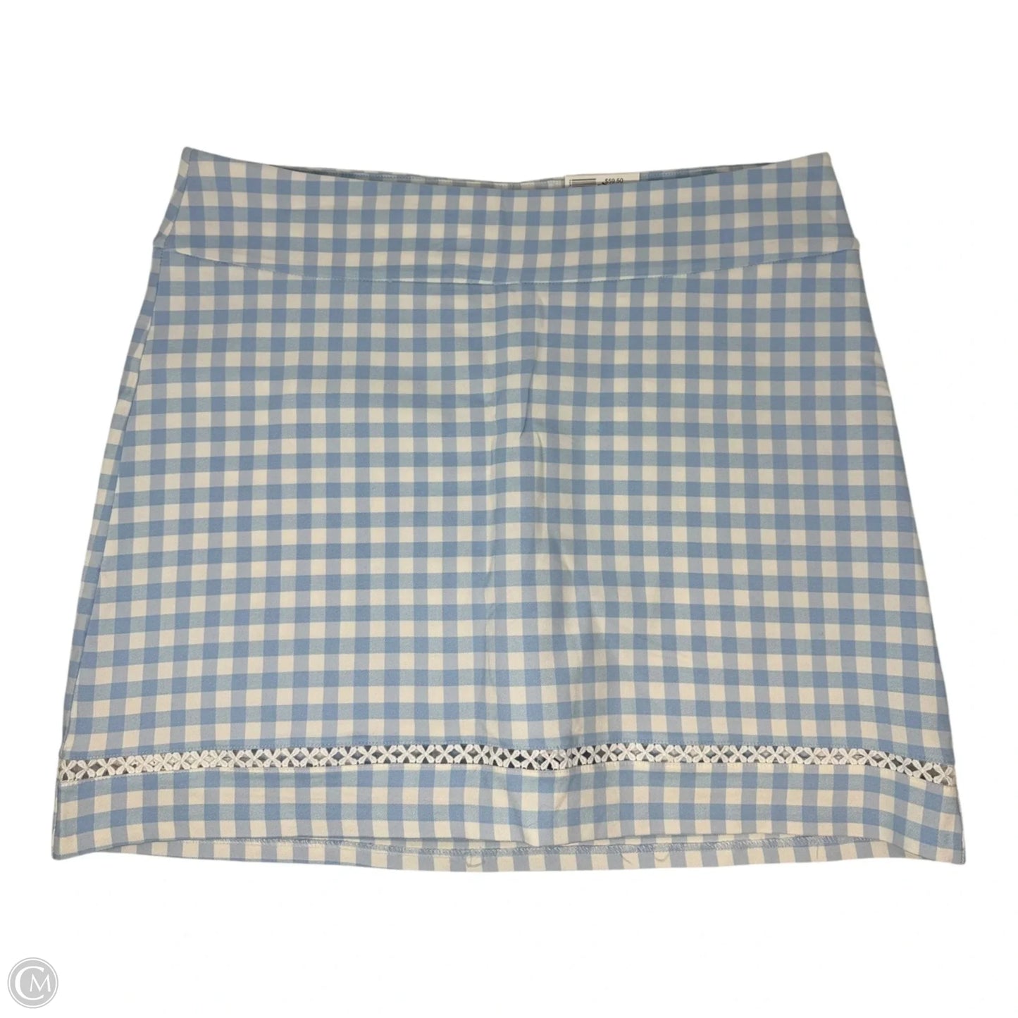 Skort By Crown And Ivy In Blue & White, Size: 14