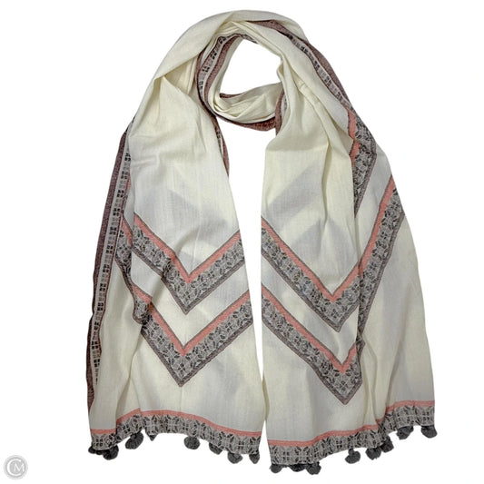 Wool Blend Pom Pom Scarf Long By J. Crew