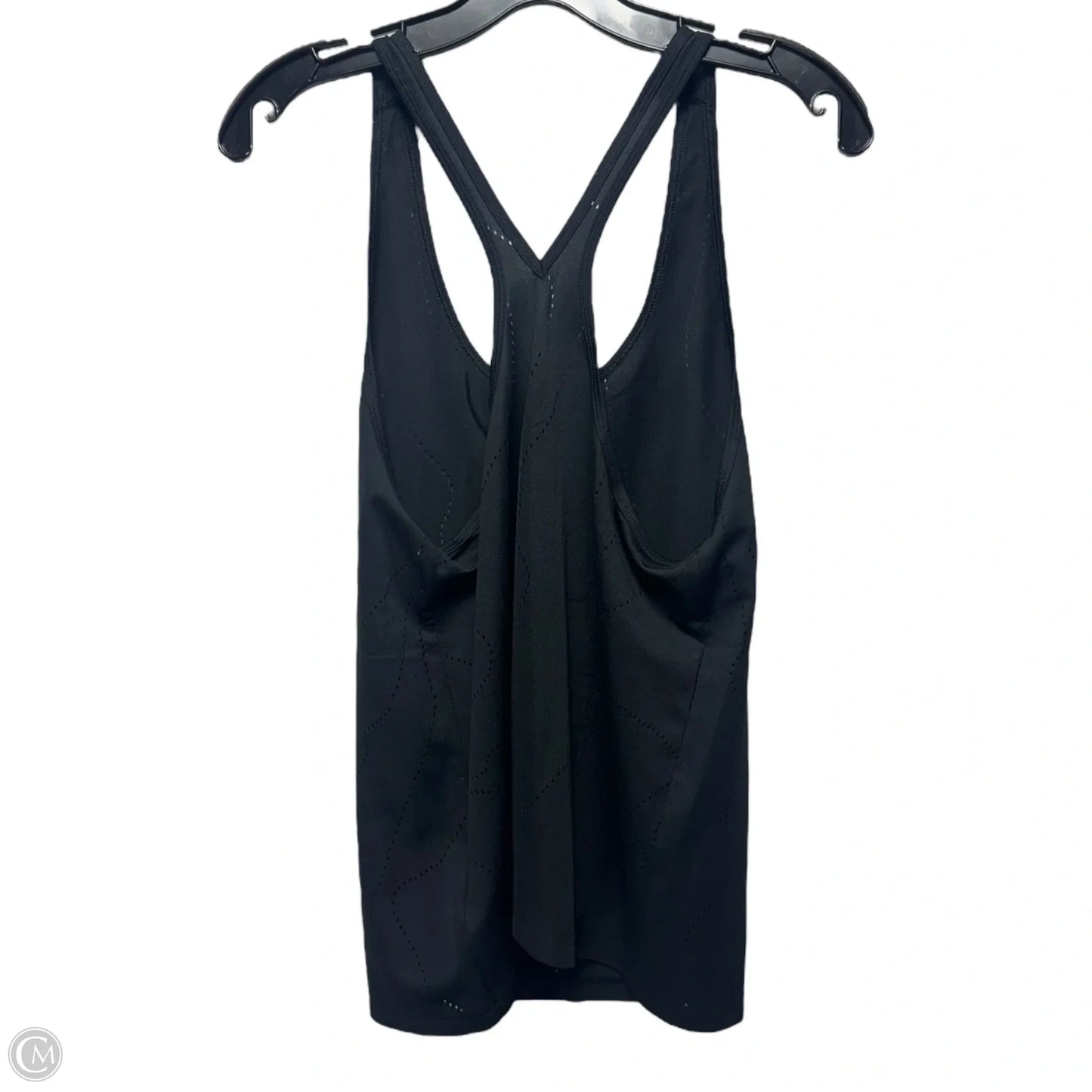 Athletic Tank Top By Reebok In Black, Size: M