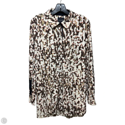 Top Long Sleeve By Lysse In Multi-colored, Size: L
