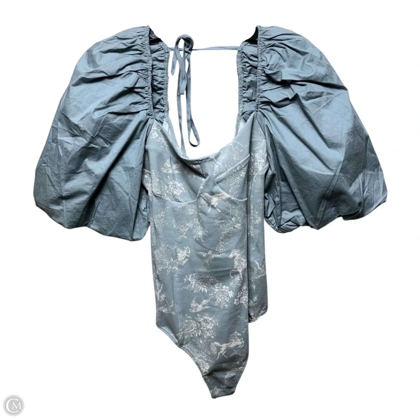 Bodysuit By Free People In Aqua, Size: L