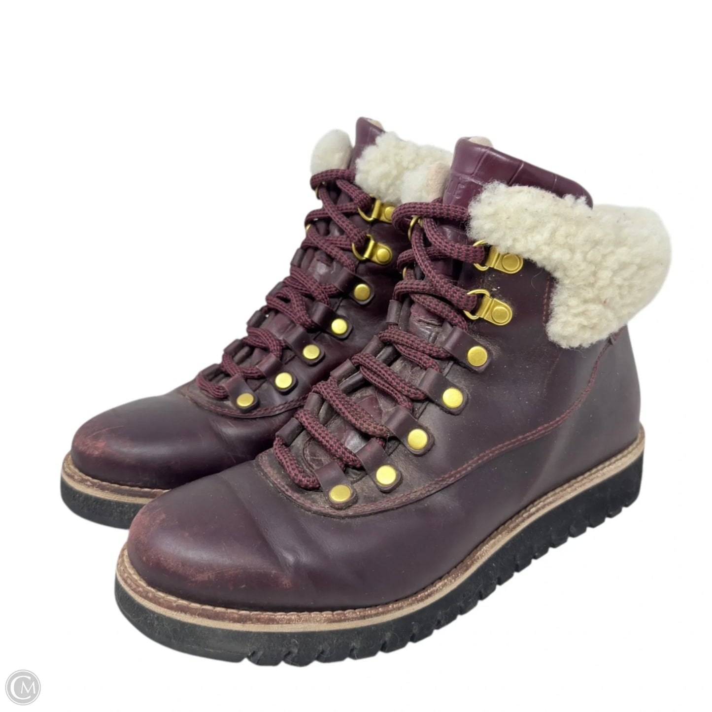 ZERØGRAND Explore Hiker Boots By Cole-haan In Red, Size: 5.5