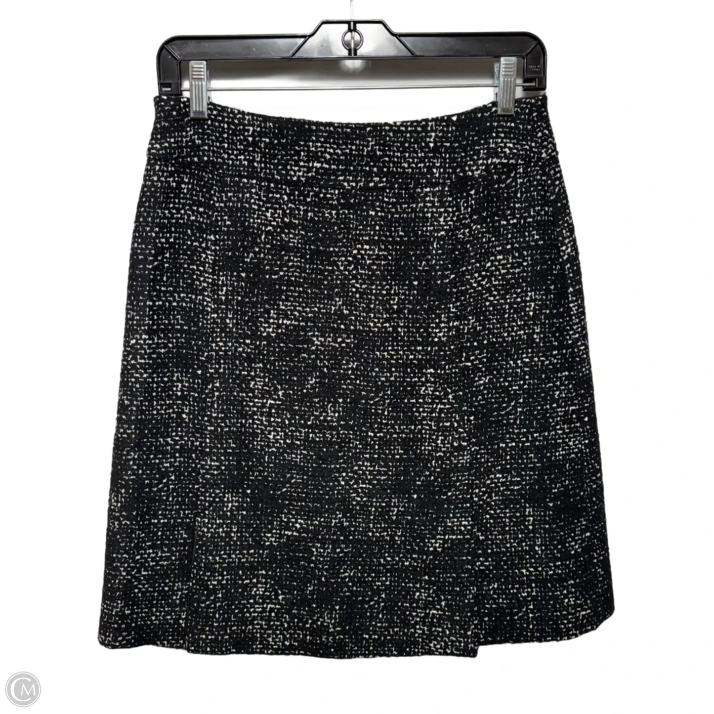 Skirt Mini & Short By Akris In Black & White, Size: 4