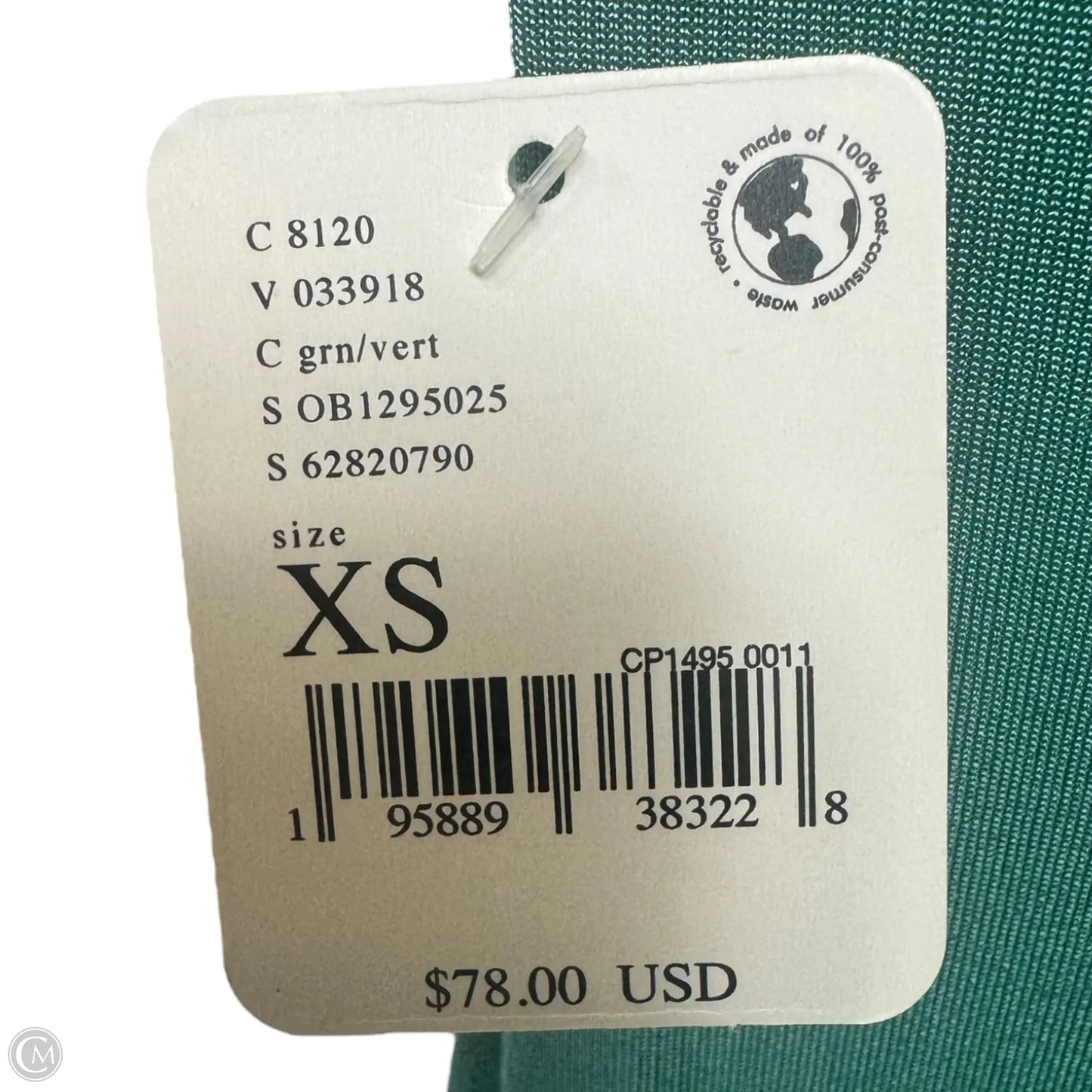 Ruched Front Bandeau Dress By Free People In Green, Size: XS