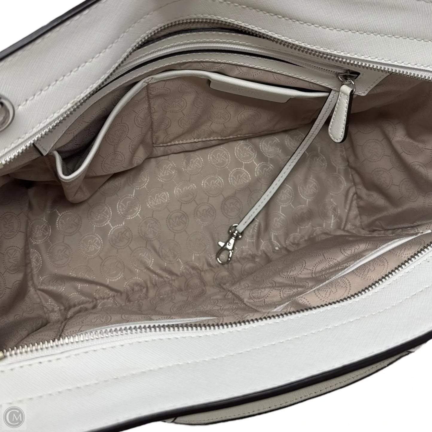 Selma Grommet Handbag Leather By Michael By Michael Kors, Size: Medium