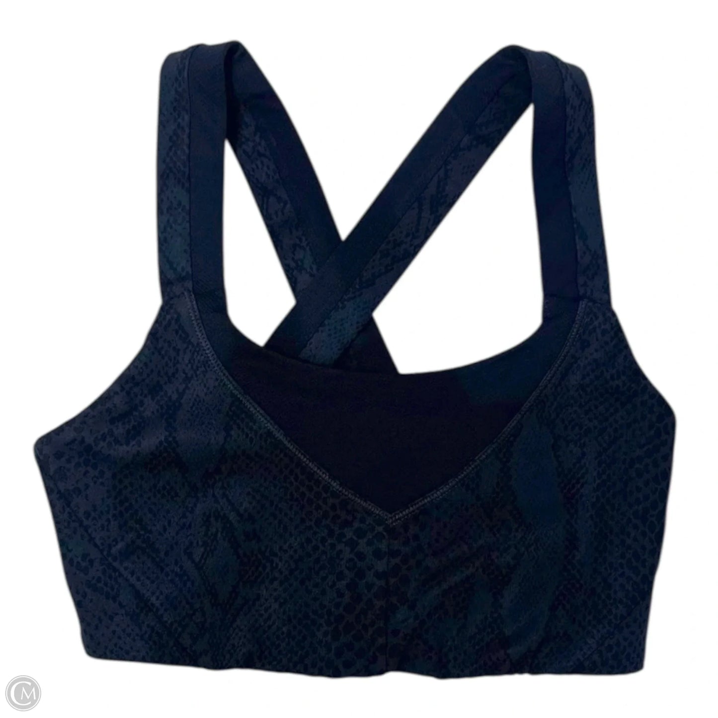Athletic Bra By Lululemon In Snakeskin Print, Size: 4